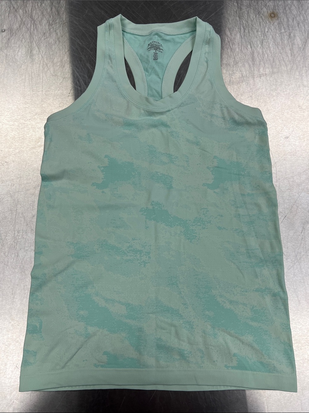 Athleta Minty Teal Runners Racerback Tank